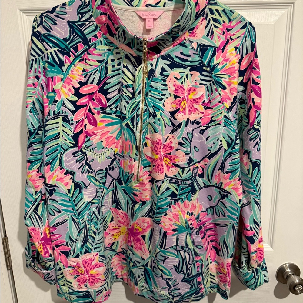 Lilly Pulitzer popover EUC XL